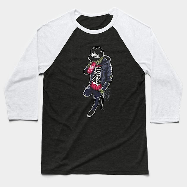 Zombie Swag Baseball T-Shirt by SEspider